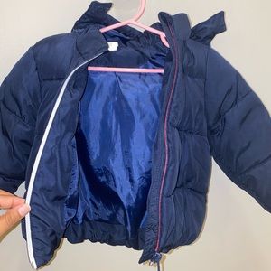 Blue H&M Puffer Jacket
